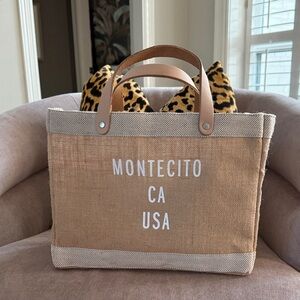 NWT : Custom Montecito, CA Market Tote